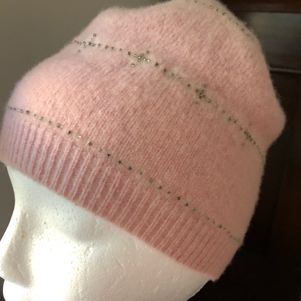 Ralph Lauren 100% lambswool knit beanie EUC - Picture 3 of 11